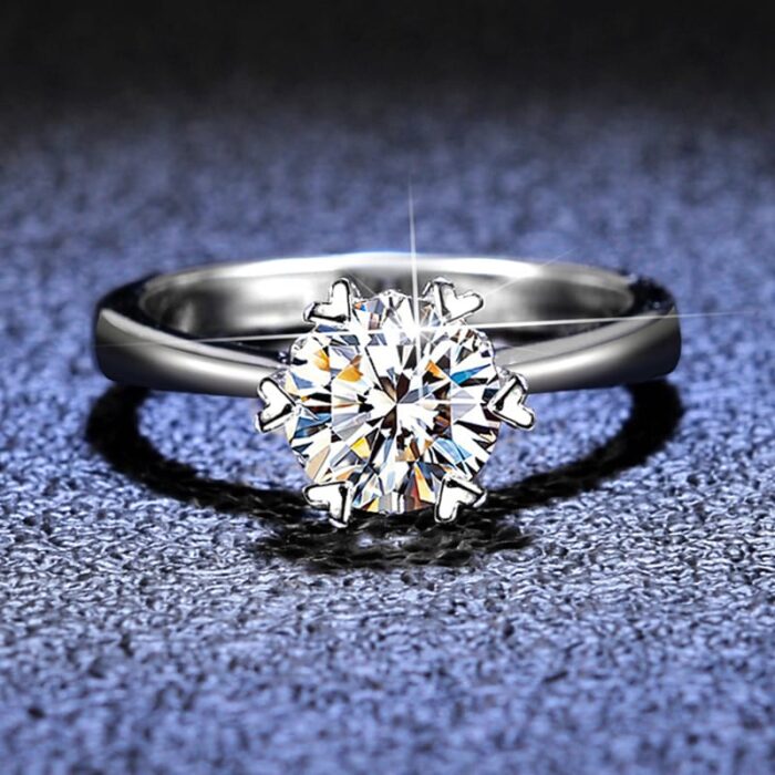 Moissanite Ring