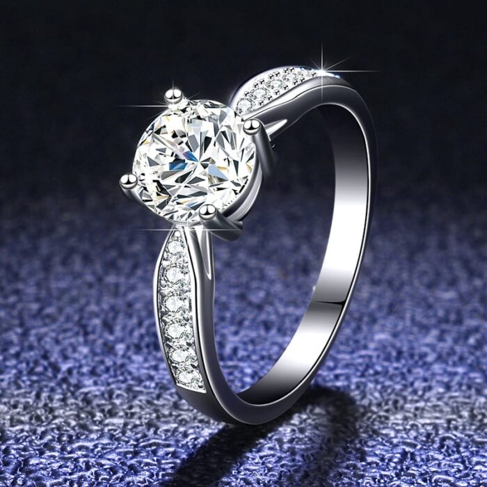 Moissanite Ring