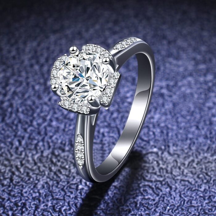 Moissanite Ring