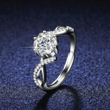 Moissanite Ring