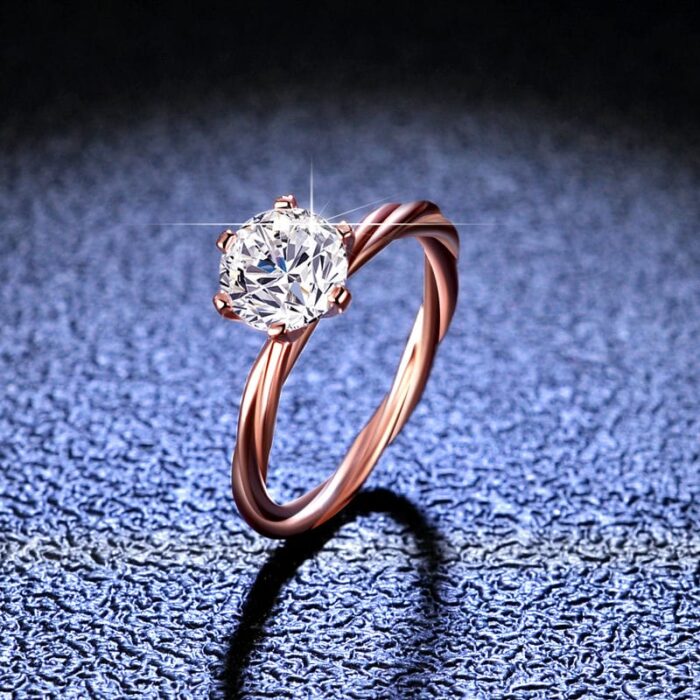 Moissanite Rings