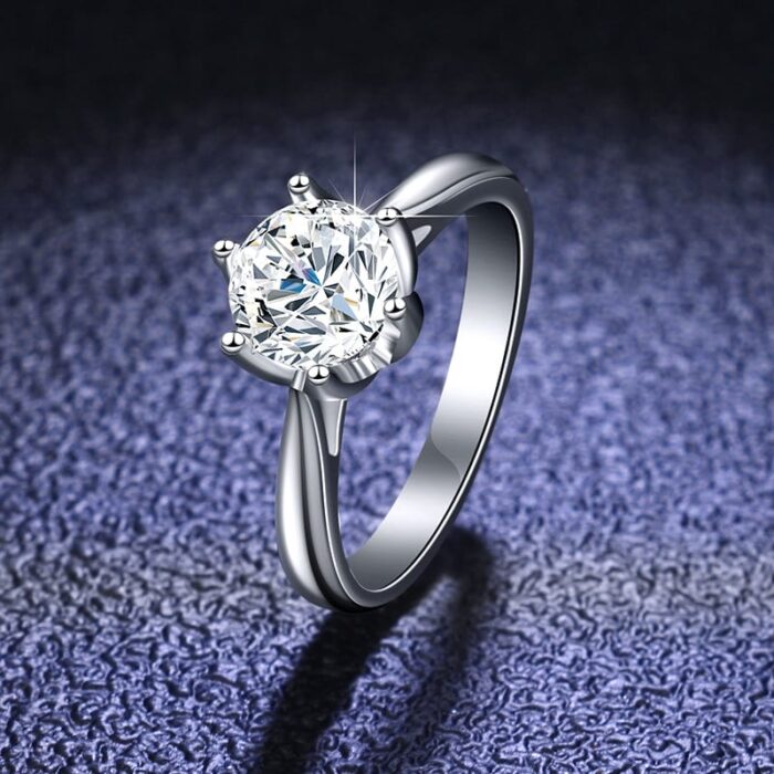 Moissanite Ring