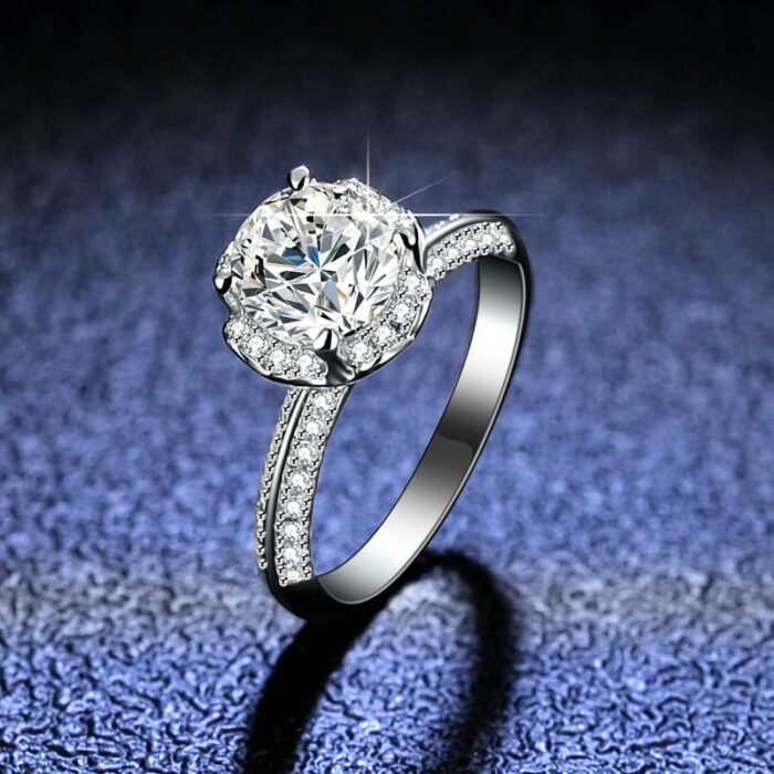 Moissanite Ring