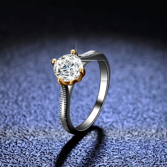 Moissanite Ring
