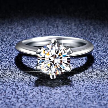 Moissanite Rings