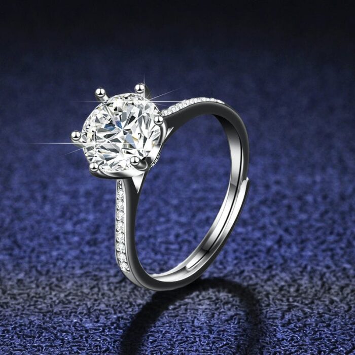 Moissanite Ring