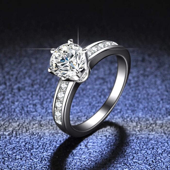 Moissanite Ring