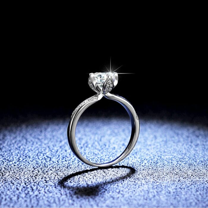 Moissanite Ring
