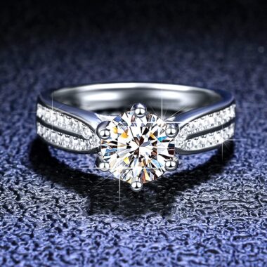 Moissanite Rings