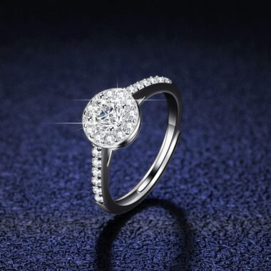 Moissanite Ring