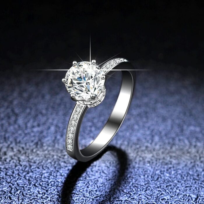 Moissanite Ring
