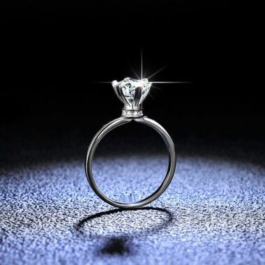 Moissanite Ring