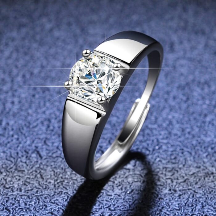 Moissanite Ring