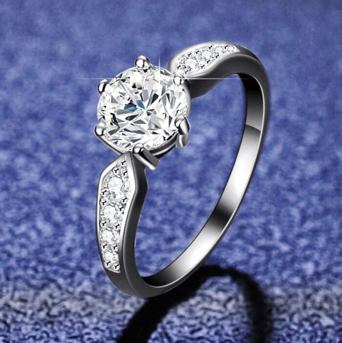 Moissanite Ring