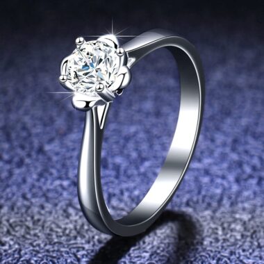 Moissanite Ring