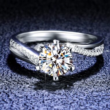 Moissanite Rings