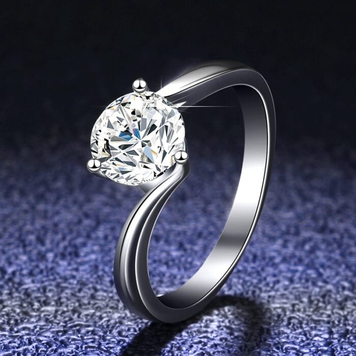 Moissanite Ring
