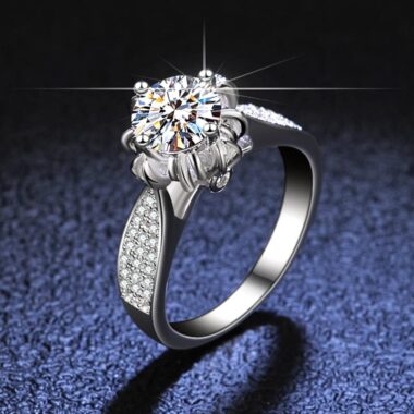 Moissanite Ring