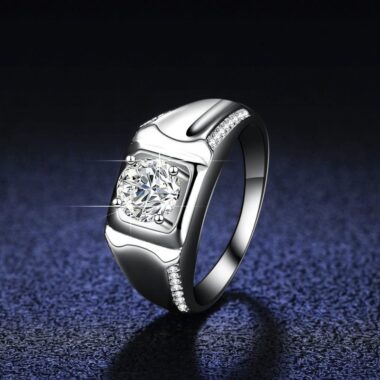 Moissanite Ring