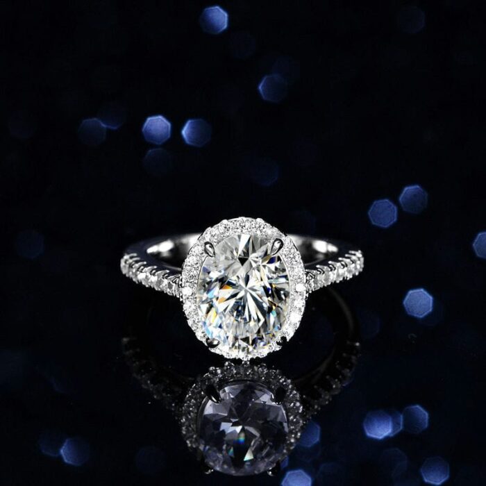 Moissanite Ring