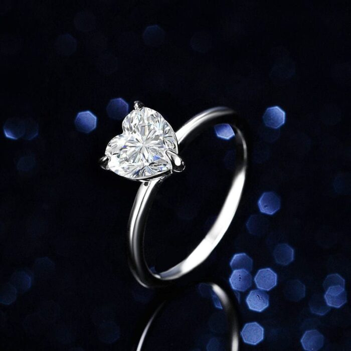 Moissanite Ring