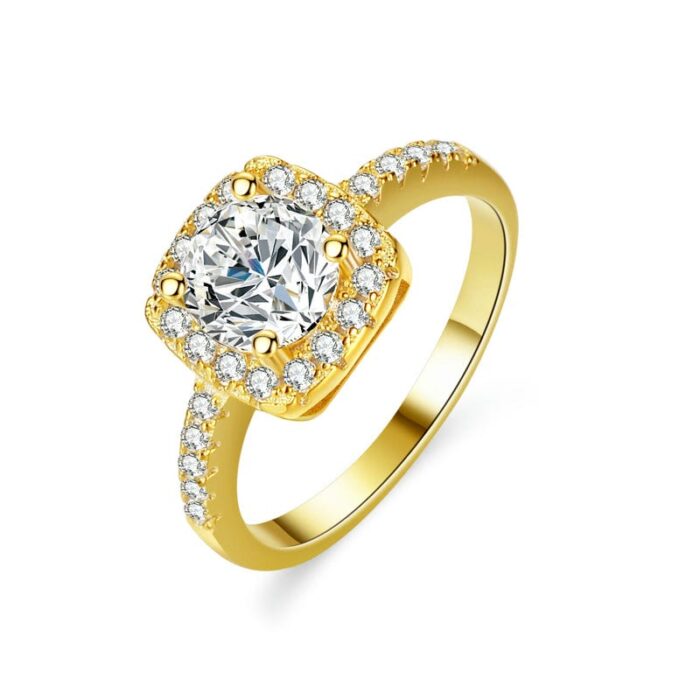 Moissanite Ring
