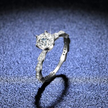 Moissanite Rings