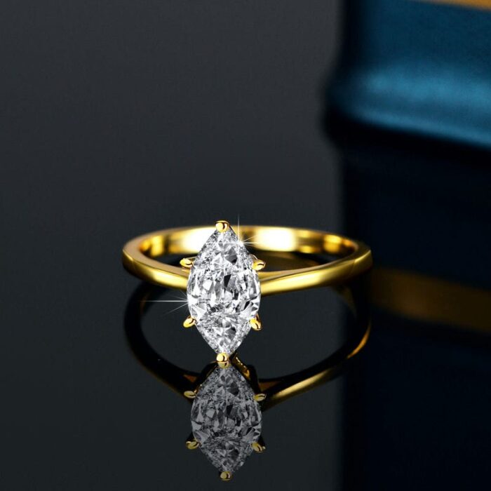 Moissanite Ring