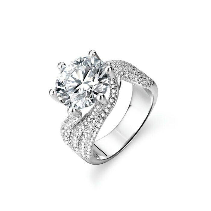 Moissanite Ring