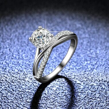 Moissanite Rings