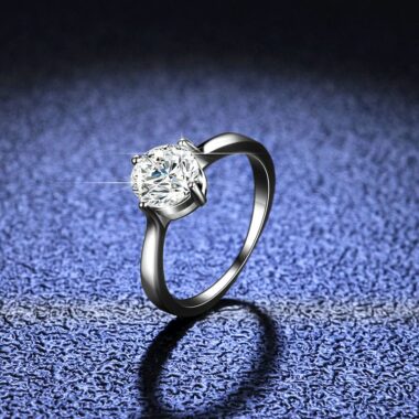 Moissanite Rings