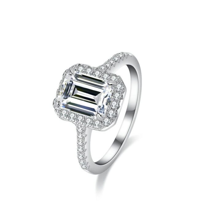 Moissanite Ring