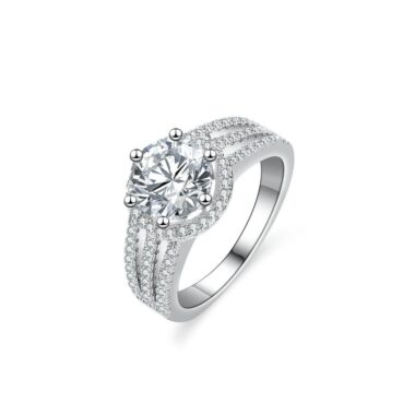 Moissanite Ring