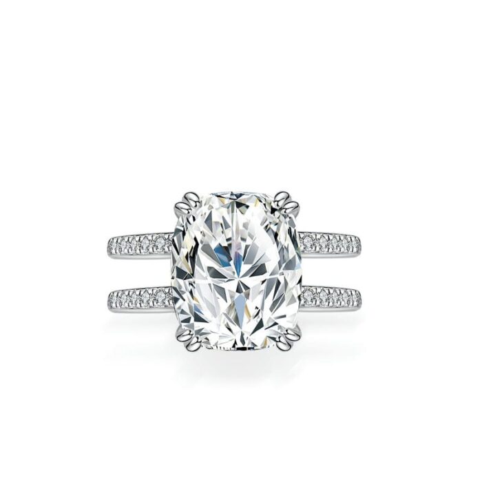 Moissanite Ring