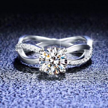 Moissanite Rings