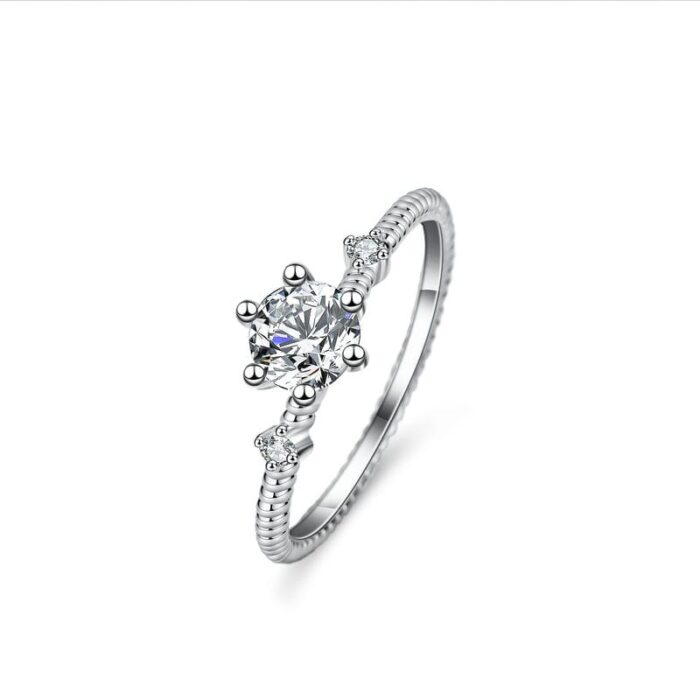 Moissanite Ring