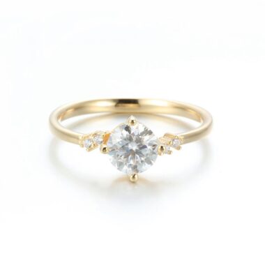 Moissanite Ring