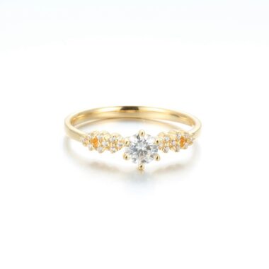 Moissanite Ring