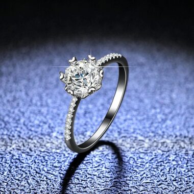 Moissanite Rings