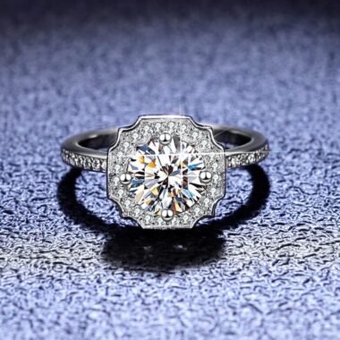 Moissanite Rings