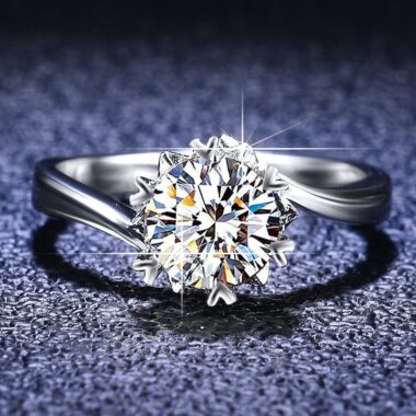 Moissanite Rings