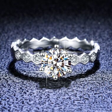 Moissanite Rings