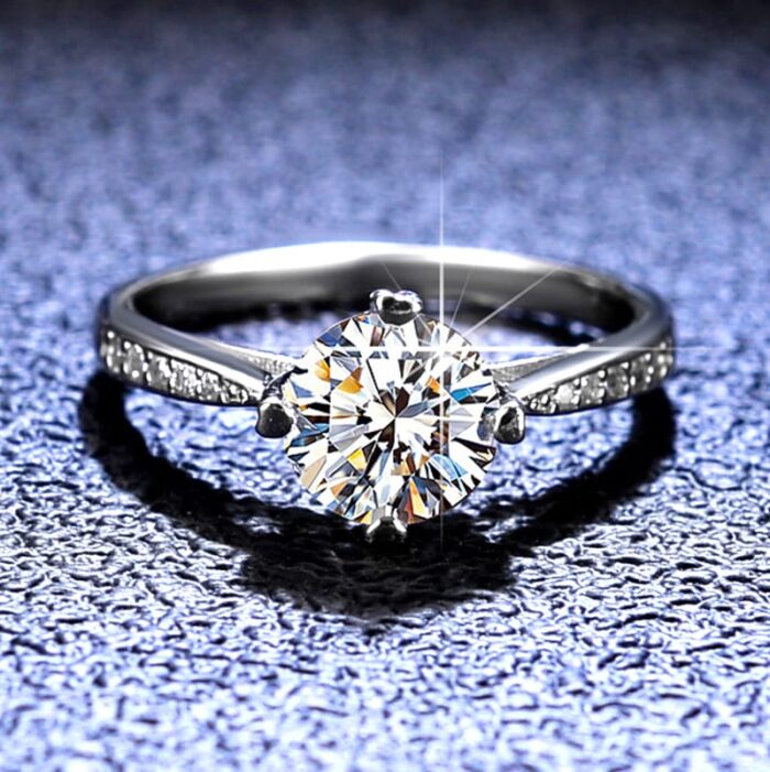 Moissanite Rings