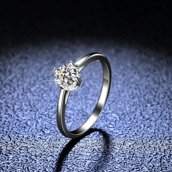 Moissanite Ring