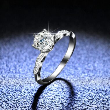 Moissanite Ring