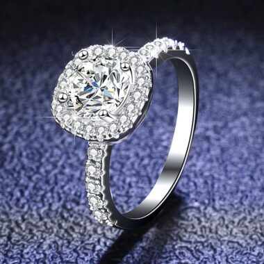 Moissanite Ring