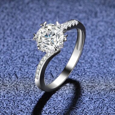 Moissanite Rings