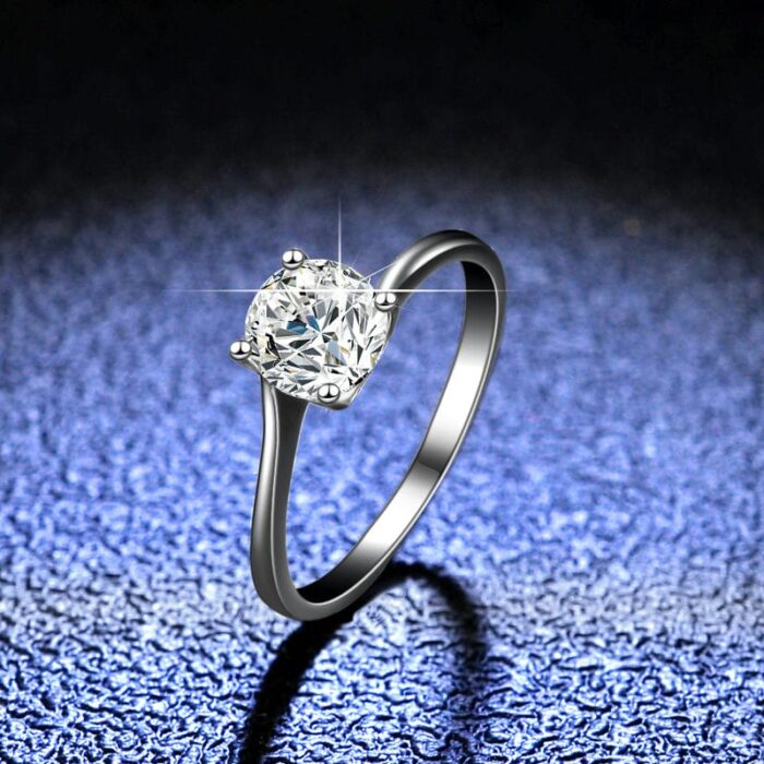 Moissanite Rings