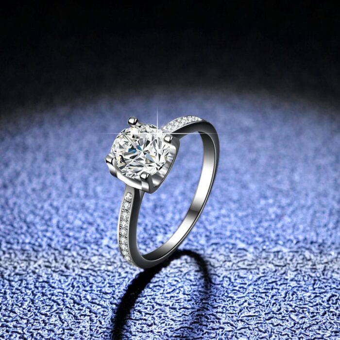 Moissanite Ring