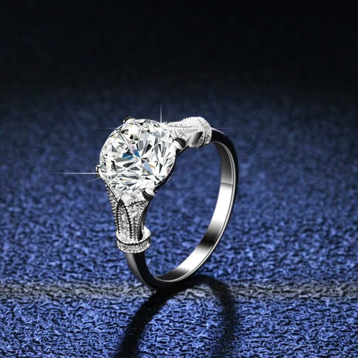 Moissanite Ring